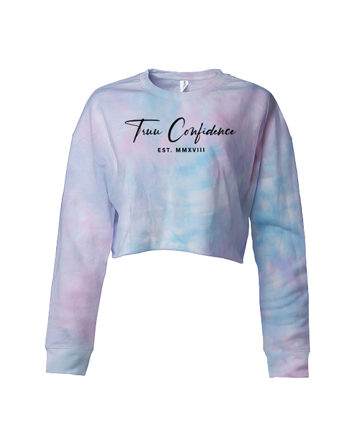 TIE DYE  LIGHTWEIGHT CROP Hoodie