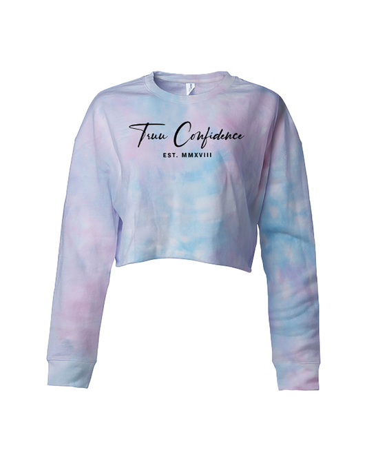 TIE DYE  LIGHTWEIGHT CROP Hoodie