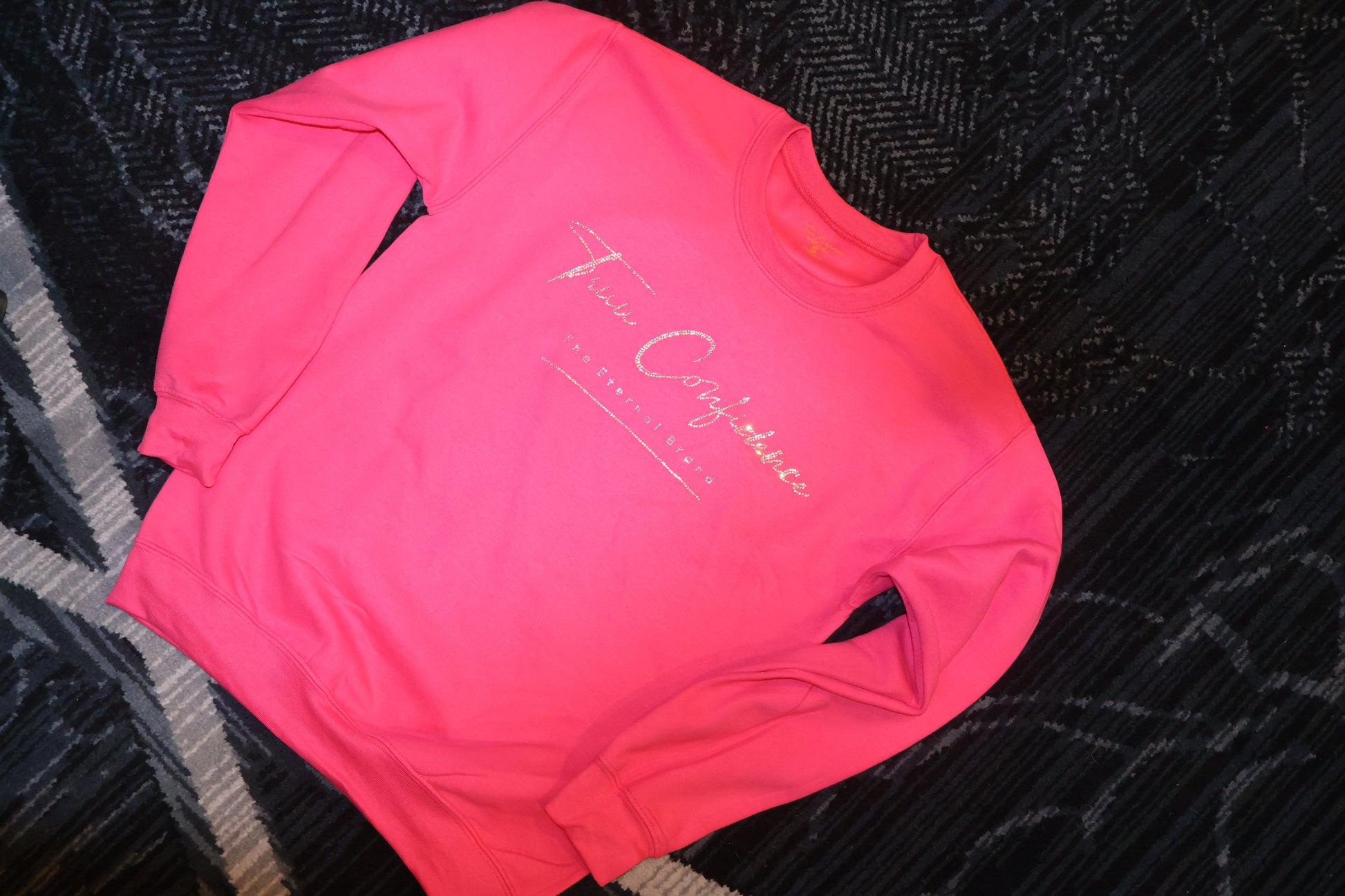 Pink Flame Crewneck
